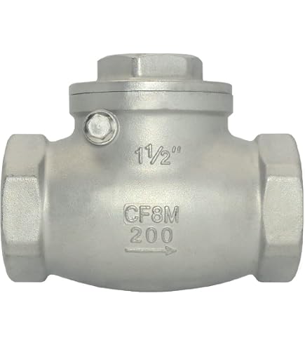 Eastman Brass Swing Check Valve, 1-1/2 Inch IPS, Brass Plumbing